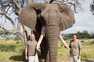 James and Jess meeting Jabu