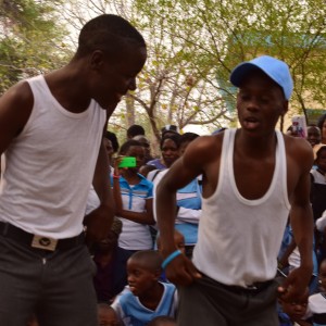 Dancers performing Kwasakwasa dancing